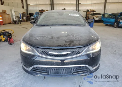 2015 Chrysler 200 C из США, поврежденный, VIN 1C3CCCCB2FN550321